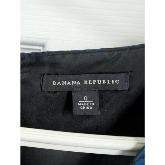 Banana Republic Size 0 Dress Womens 100% Silk Cocktail Party Wedding Pockets - Picture 4 of 12